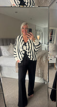 Load image into Gallery viewer, The Lola striped bow front/back jumper
