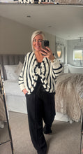 Load image into Gallery viewer, The Lola striped bow front/back jumper
