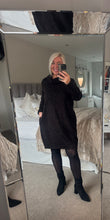 Load image into Gallery viewer, The Animal print snood dress with pockets
