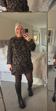 Load image into Gallery viewer, The Lola animal print jumper dress
