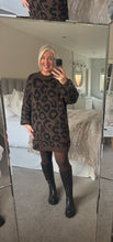 Load image into Gallery viewer, The Lola animal print jumper dress
