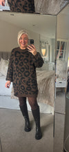 Load image into Gallery viewer, The Lola animal print jumper dress
