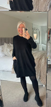 Load image into Gallery viewer, The supersoft knit jumper dress with pockets
