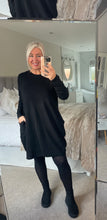 Load image into Gallery viewer, The supersoft knit jumper dress with pockets
