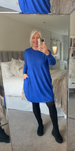 Load image into Gallery viewer, The supersoft knit jumper dress with pockets
