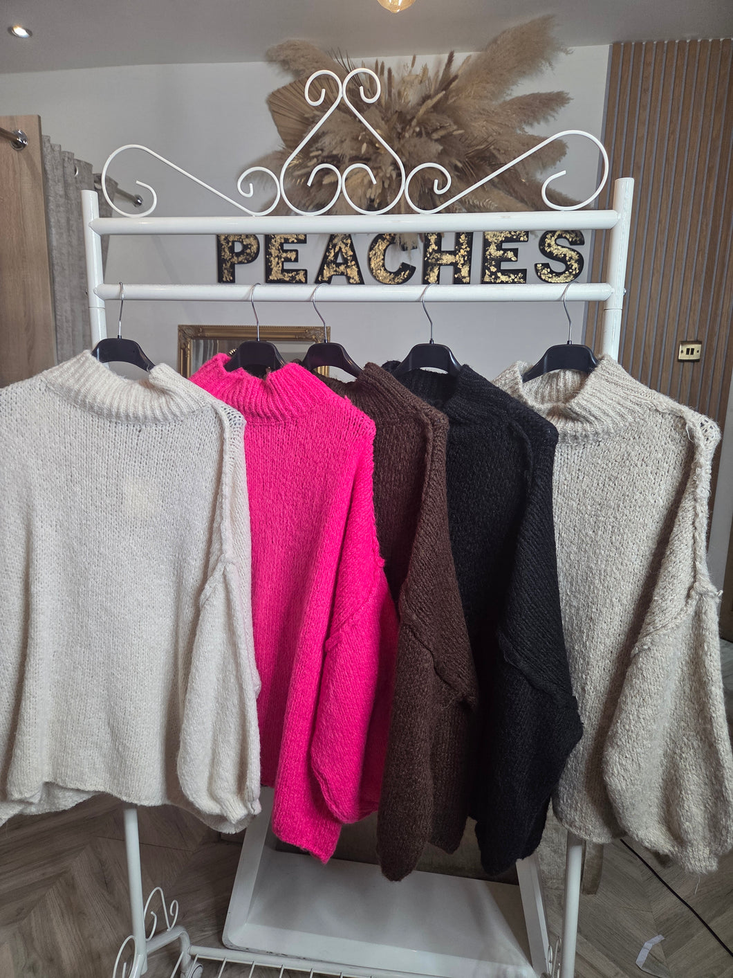 The exposed seam lola jumper