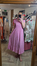 Load image into Gallery viewer, The ditzy  shirred dress
